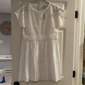 NWT Madewell White Dress, Size 6